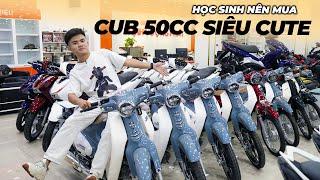 KHÔNG MUA TIẾC LẮM "Cub 50cc Detech" | Chiếc Xe Siêu Cute Giành Cho Học Sinh ▶️XE MÁY GIÁ SỈ