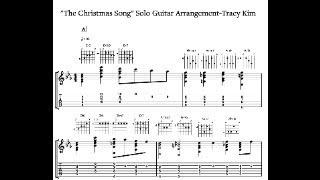 The Christmas Song- COMPLETE Chord Melody Arrangement -Solo Guitar Lesson - w/ FREE PDFs TABS