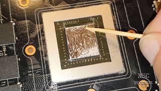 Nickel Electroplating Copper Heatsink for Liquid Metal thermal paste success By:NSC