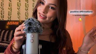 ASMR | Positive Affirmations & Random Triggers