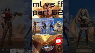 ml vs ff part52 #mlbb #shorts #mobilelegends #mlcreatorcamp