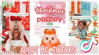 Preppy Christmas Adopt Me Tik Tok Compilation! Pt.1 |LuvinqKas| #adoptmetiktoks