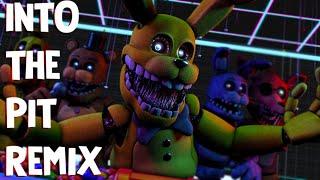 FNAF SONG - Into The Pit Song Remix/Cover | FNAF LYRIC VIDEO