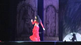 Natalia Duminica Belly Dance 2014 perfomance in Turkey