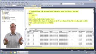 SQL Server Quickie #12 - Nested Loop Operator