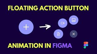 Floating Action Button (FAB) Animation in Figma - Design & Prototype