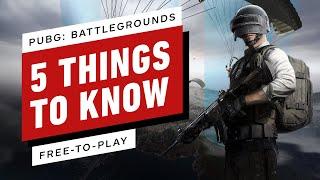 5 Things to Know About PUBG: BATTLEGROUNDS Going Free-To-Play