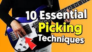 10 Essential Picking Techniques Every Bass Player Should Know