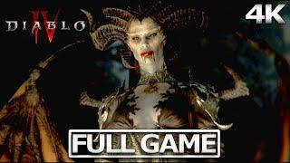 DIABLO 4 Full Gameplay Walkthrough / No Commentary 【FULL GAME】4K 60FPS Ultra HD