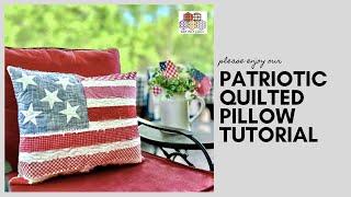 Betsy Quilted Pillow Tutorial