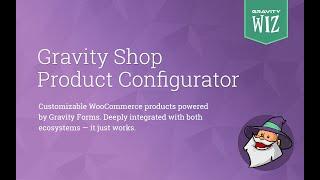 Intro: Gravity Shop Product Configurator