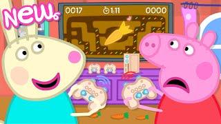 Peppa Pig Tales  Playing The Carrot Catcher Video Game!  BRAND NEW Peppa Pig Episodes