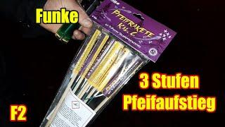 Funke Pfeifrakete Kaliber C / 3 Stufen Effekt / F2