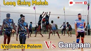  Vajjireddy Palem  Vs  Ganjam  Leeg Entry Match Full fire fighters #volleyball #sports #indi