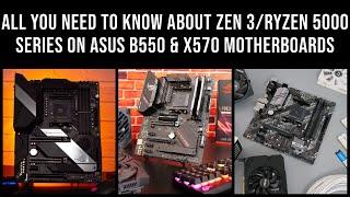 Все, что вам нужно знать о процессорах Zen 3/Ryzen 5000 Series на материнских платах ASUS B550 и X570