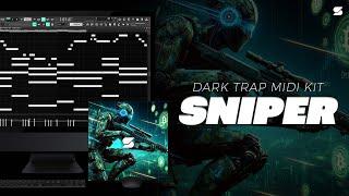 [+20] Best Free Dark Trap Midi Kit - SNIPER [DRAKE, METRO BOOMIN, TRAVIS SCOTT] Midi Pack 2024 