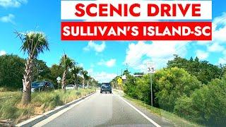 Scenic Driving from Sullivan's Island to Mt. Pleasant, South Carolina