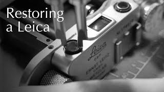 Restoring a 85-year-old Leica camera