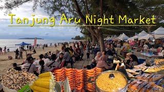 Kota Kinabalu TANJUNG ARU BEACH STREET FOOD NIGHT MARKETMemang special pasar malam ni