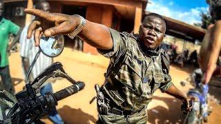 ANGRY COP in BURKINA FASO | Motorcycle World Tour | Africa #31