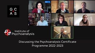 GCAS Psychoanalysis Certificate Programme 2022-2023