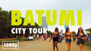 Boulevard Walking Tour - Batumi, Georgia  (1080p) - ️ Summer 2022  | A Walk in Batumi