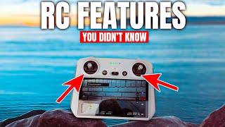 RC Features You Didn't Know - DJI RC Controller