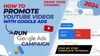 How To Promote YouTube Videos With Google Ads Campaign | How To Run Google Ads Campaign #amfahhtech