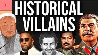 Ranking the Biggest Villains in History (Tier List)