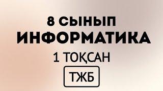 8 сынып Информатика 1 тоқсан ТЖБ