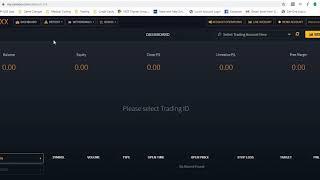 How to fund a Coinexx live account