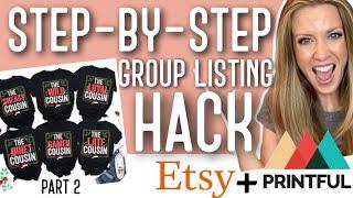 Massive Profits $$$ - Using Printful for Group Listings Part 2