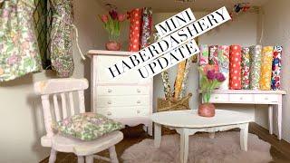 A mini haberdashery update