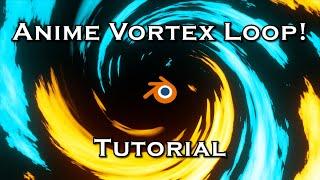 Anime Style Vortex Loop - Blender Tutorial