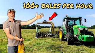 IS THIS THE BEST BALE WRAPPER EVER MADE?! | Tanco 1400v Autowrap