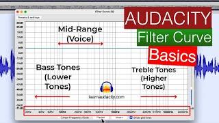 Audacity Filter Curve EQ Basics