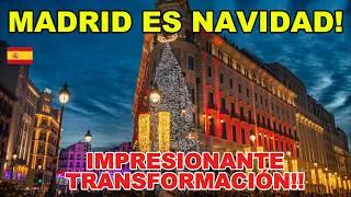 MADRID ES NAVIDAD - IMPRESIONANTE DECORACIÓN!!