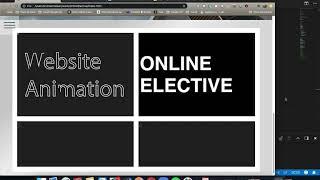 Web Animations 19 | CSS mix blend mode difference, filter and css content