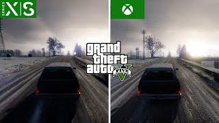 GTA 5 Next Gen vs Old Gen | Xbox Series X vs. One X (4K, Ray Tracing & 60 FPS)