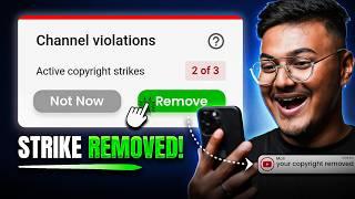 How to Remove Copyright Strike on YouTube | Copyright Strike Kaise Hataye (2024 Update)