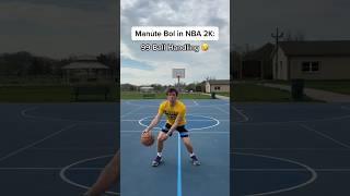 Manute Bol in Real Life VS in NBA 2K  #basketball #shorts