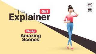 The Explainer Girl (After Effects Template)