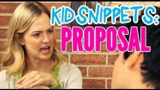 Kid Snippets: "Proposal" (Imagined by Kids)