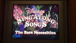 Closing To Disney Sing-Along Songs: The Bare Necessities 1987 VHS