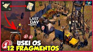 ●NOVO MAPA LIBERADO!! USANDO 12 FRAGMENTOS DO ESCONDERIJO  ATUALIZAÇÃO #LastDayOnEarth #ldoe