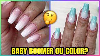 Fiz as Unhas Baby BOOMER / Baby COLOR | Larissa Leite