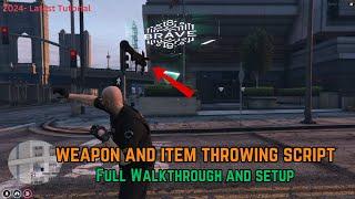 Weapon Throwing Script | Installation and Setup | Brave Development  | 2024