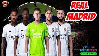 REAL MADRID 2024/25 | FACEPACK |PES 2021