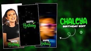  Chaleya song birthday video editing  / happy birthday video editing in capcut app.