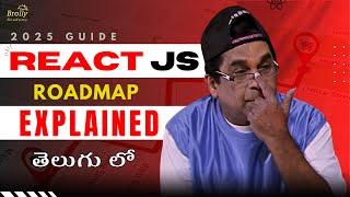 ReactJS Roadmap | React Js Tutorials Telugu | Brolly Academy